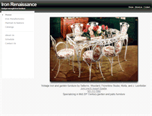 Tablet Screenshot of ironrenaissance.com